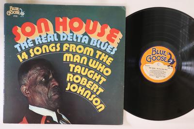 Disque LP SON HOUSE Real Delta Blues BG2016 BLUE GOOSE 1975 US Blues Occasion