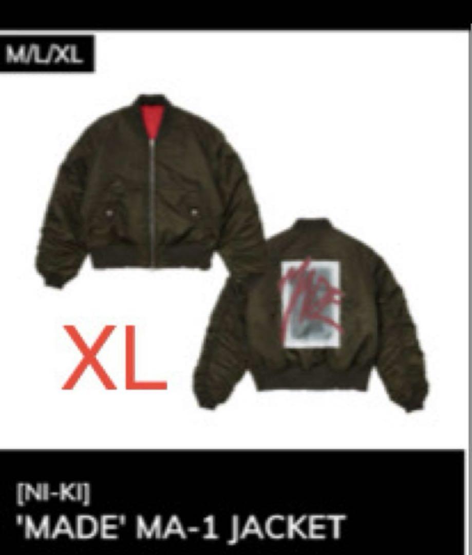 

[USED] ENHYPEN Artist-Made Niki MA-1 Jacket with Poster