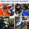 6000PSI-7000PSI Heavy Duty Quick Release Grease Gun Set 400CC Lubrication Syringe Manual Grip Grease Gun Greasing Injection Tool