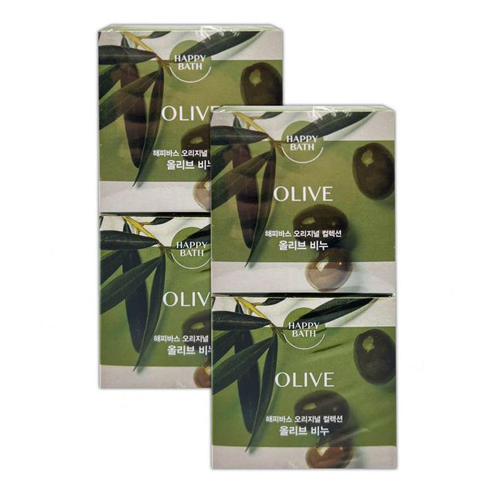 

Happy Bath O Original Collection Olive Soap 4P