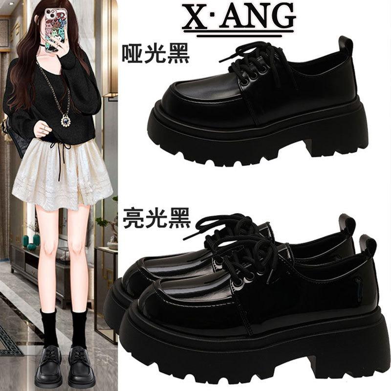 Platform Small Leather Shoes Mary Jane Women's Shoes Spring New Leather Shoes