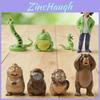 Hoppers Serie Trasformazione Procione in PVC Figure da Collezione per Bambini e Ragazzi