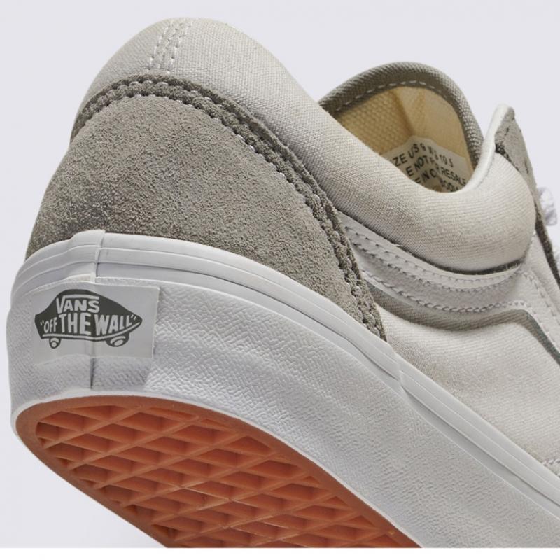 Barnes Old School   Canvas  Suede Block Grey Vn000ct8bgf1