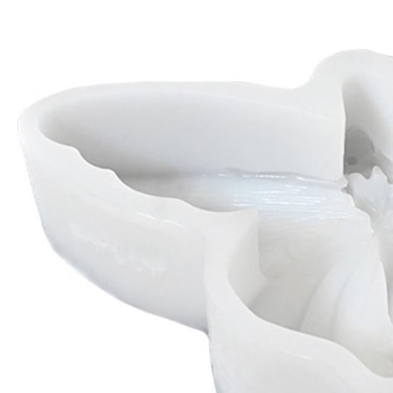 Silicone Baking Mold 3D Embossed Fondant Candy Mold Flexible Butterfly Mold for Cake Decorations Chocolates Cupcake Toppers Soap Crafts