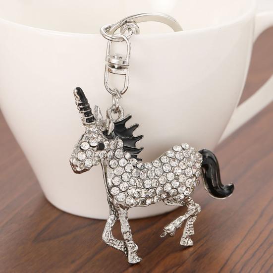 Keychain Pendant 2026 Year of Horse Mascot Good Luck Charm Key Chain Bags Backpacks Car Decoration Chinese New Year Gift