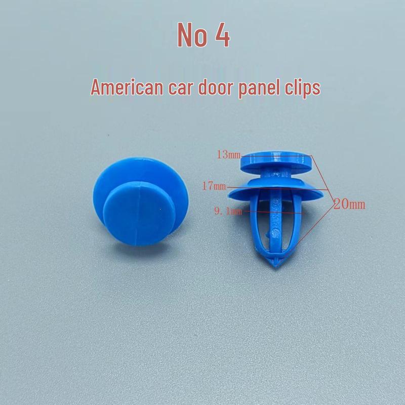 Universal Nylon Door Panel Clip: Car Interior, Tailgate, Trim Fastener