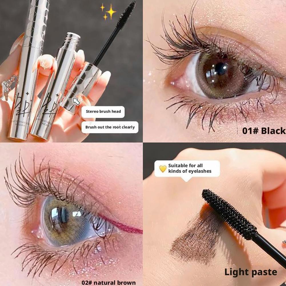 PIPL Mascara Lengthening Curling Waterproof And Sweatproof Thicken Cream Mascara Makeup Eye L1M6