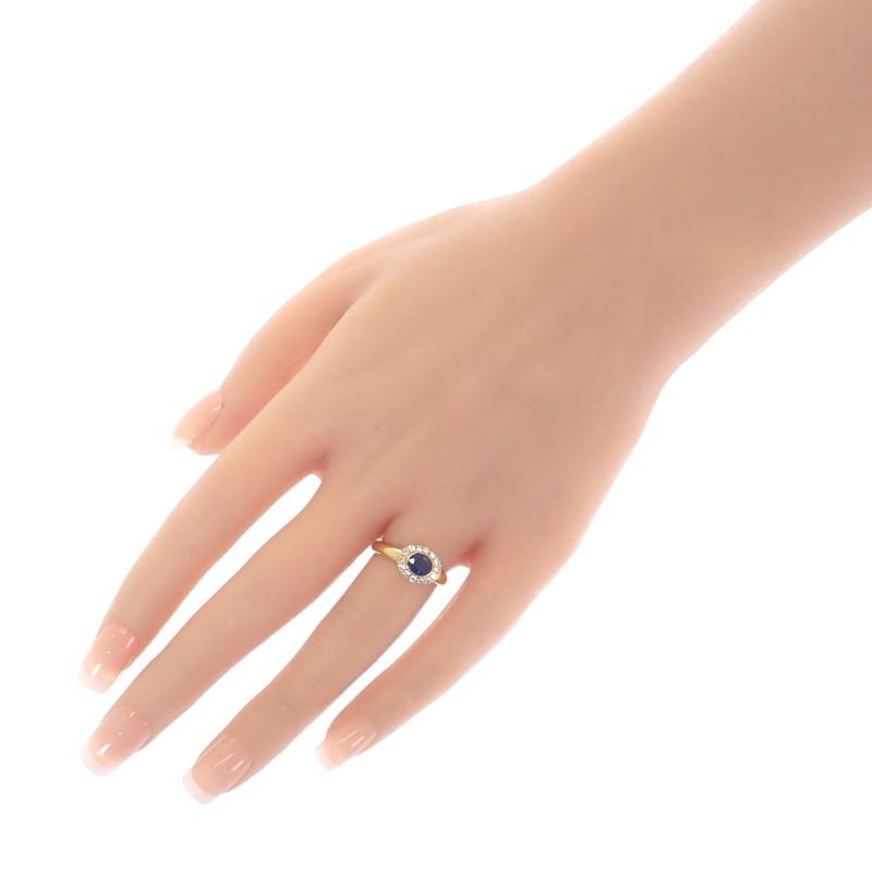 no brand  #13(JP Size) ring K18 yellow gold Women