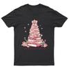 All Booked For Christmas TShirt Unisex Gift Retro Seasonal Funny Xmas Santa D
