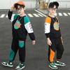 Tenue de sport pour garçons, mode printemps, pull décontracté pour enfants de taille moyenne et grande, joli pantalon, vêtements pour enfants