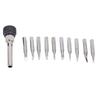 10Pcs Soldering Iron Tips Set Stainless Steel for Soldering Stations with 1 Retaining Sleeve