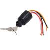 Boat Engine Ignition Switch with 2 Keys MP41070 2 6 Wires Strong Conductivity Replacement for Mariner Outboard Motor