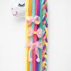 Doplňky Unicorn Organizadores Organizér na vlasové doplňky Sponka do vlasů Držák na sponky do vlasů Úložný dekor Věšák Strip Girl Room Decor