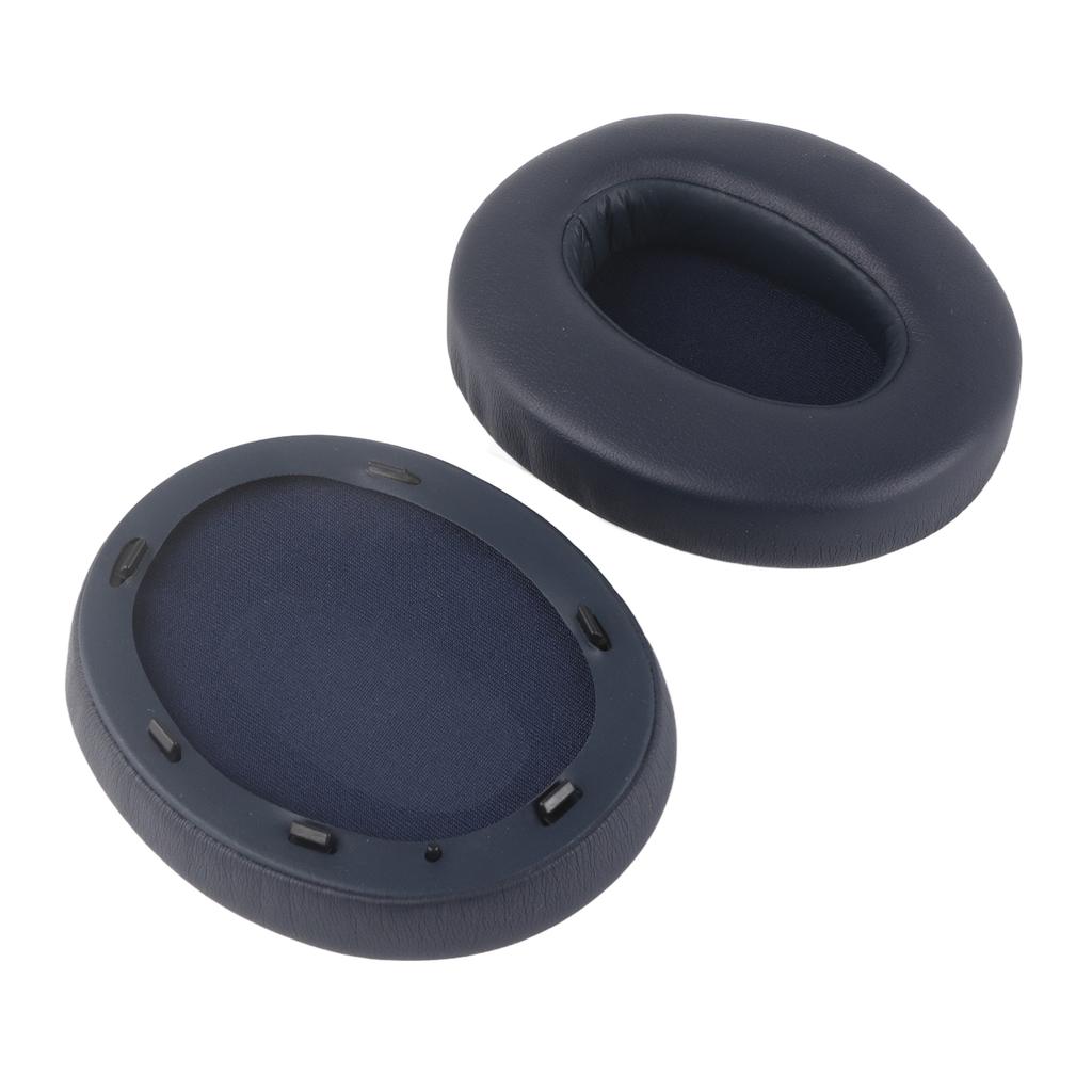 Ear Cushions Replacement Soft Protein Leather Noise Isolation Foam Thickened Ear Pads for WH  910N Headphones