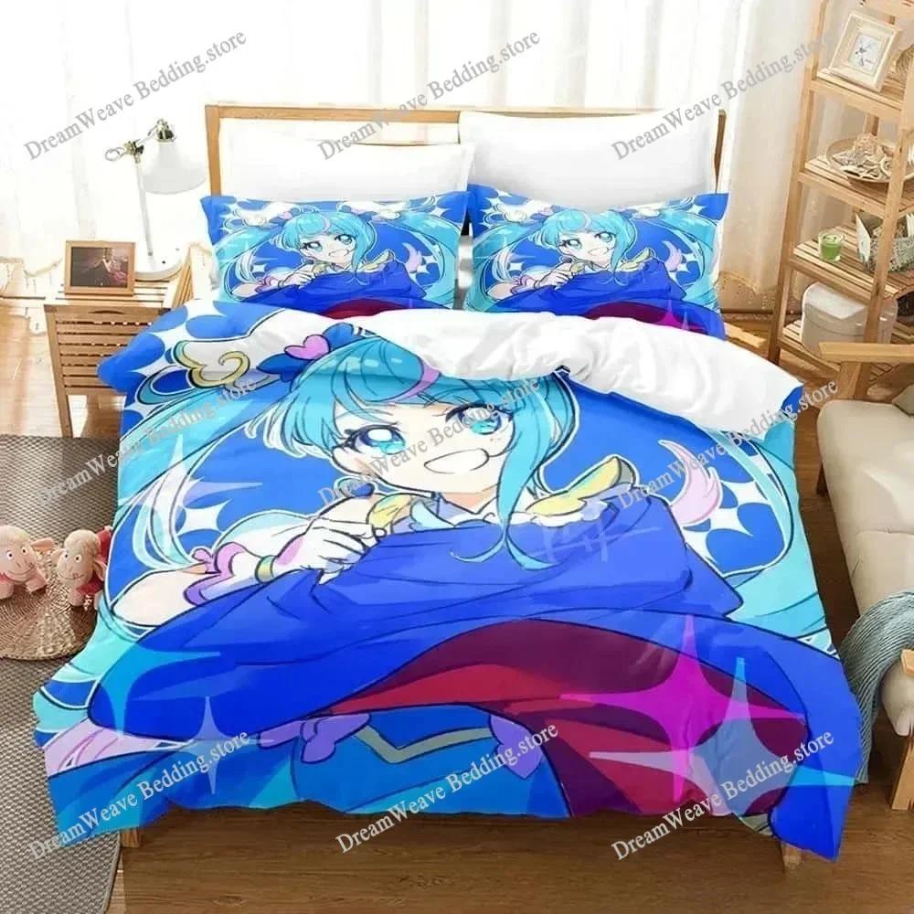 3D Printed Anime Sora Harewataru Bedding Set Boys Girls Twin Queen Size Duvet Cover Pillowcase Bed Kids Adult Home Textileextile