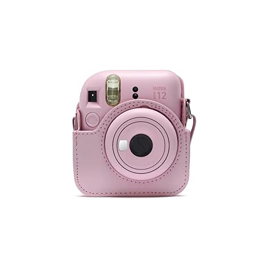FUJIFILM "instax mini 12" Dedicated Camera Case, Manufacturer Genuine, Pink