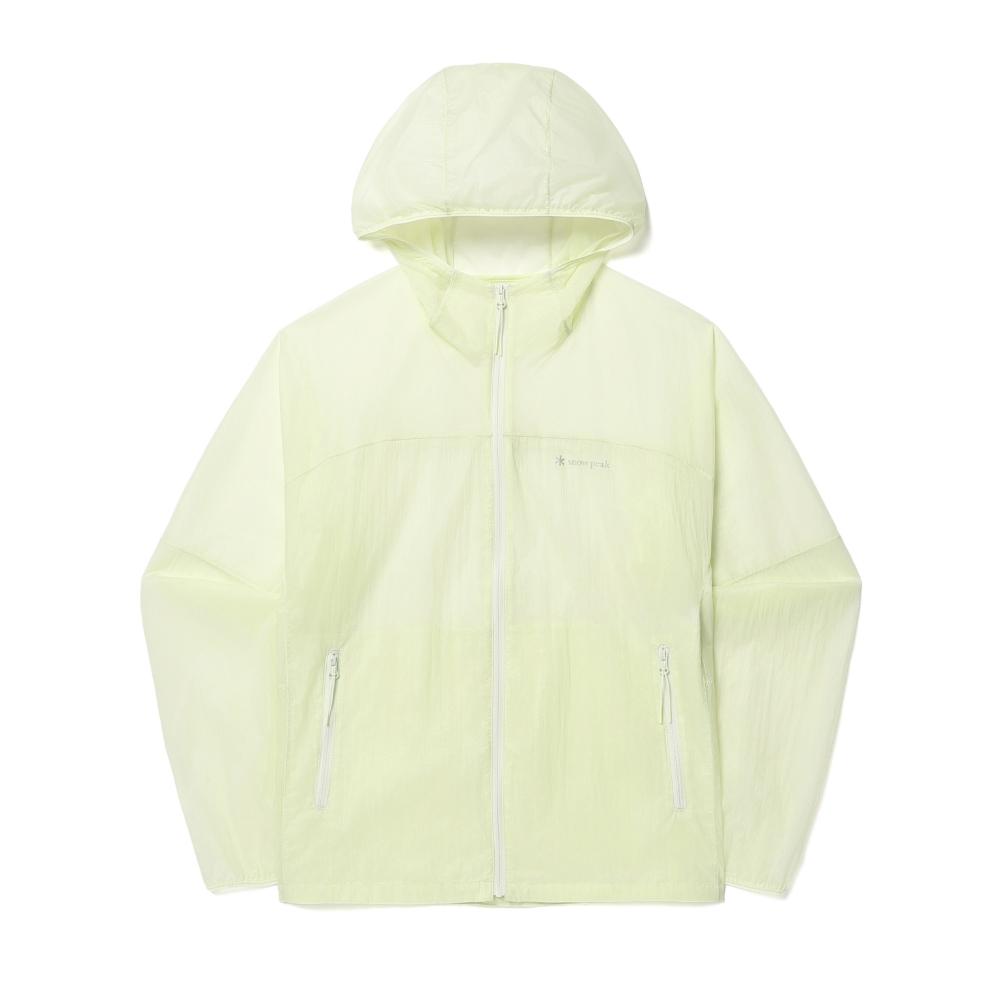 SNOWPEAK Pico Light Ultra Lightweight Women's Windbreaker Lime Mint (S26MWTWB75)