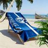 Schalke 04 logo Print Beach Towel, Large Soft Quick Dry Towel for Beach Camping Swimming