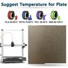 For Anycubic Kobra 3 Max Build Plate 420x420 Pei Plate Dual Sided Frosted PEI Powder Coating 3d Printer Kobra 3 Max Accessories