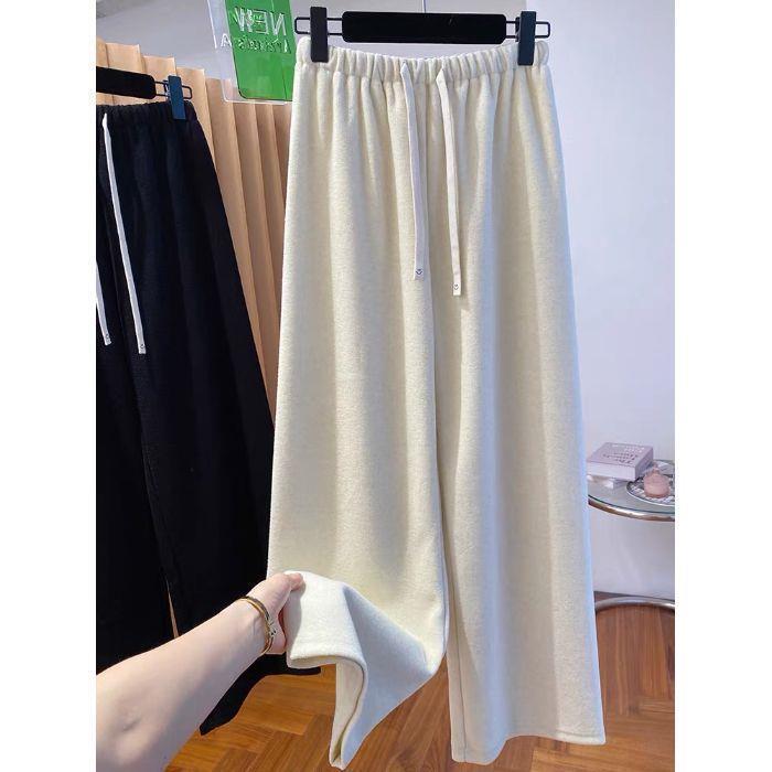 

2026 XL Thickened Sticky Rice Wool Pants: New Casual Loose Fit from Top Domestic Brands 4XL (210-240 jin)