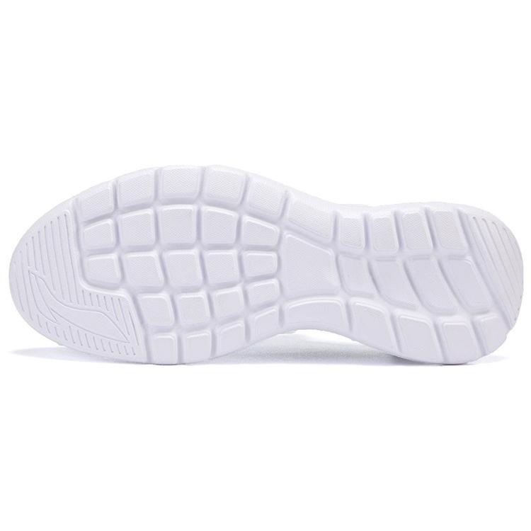 Li Ning Casual Slip Resistant, Abrasion Resistant, Breathable Low top Running Shoes Men's Coin Gray ARBT029-2