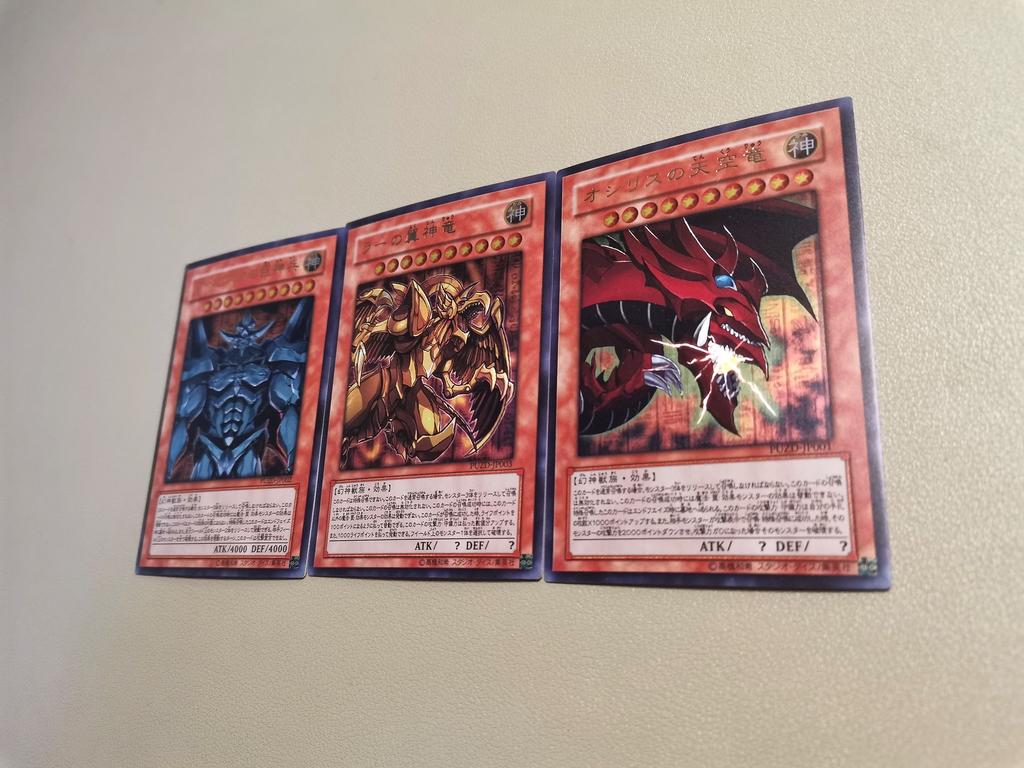 3pcs/set Diy Yu-Gi-Oh!  Self Control Collect Signature Trading Flash Card Anime Cartoon Gift