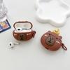 Süßes orangefarbenes Capybara für AirPods Pro 1 Schutzhülle Cartoon 1. Generation Dritte Generation Apple Bluetooth Headset Hülle