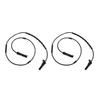 34526791223 2pcs Front ABS Wheel Speed Sensor for BMW 1 2 3 4 Series