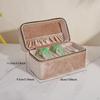Bangle Holder Storage Box Jewelry Organizer for Watches Display Case at Home Dresser