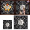 Tarots Tablecloth Rune Divinations Table Cover Astrology Oracles Board Game Mat Square Shape Pendulum Altar Table Cloth