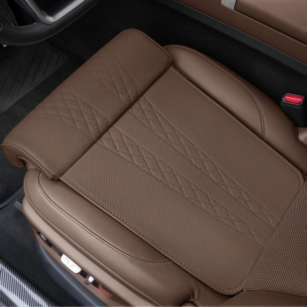 Universal Car Seat Leg Support Pad Memory Foam Breathable Seat Extender Leg Cushion Comfort Leather Seat Cushion For Long Drive
