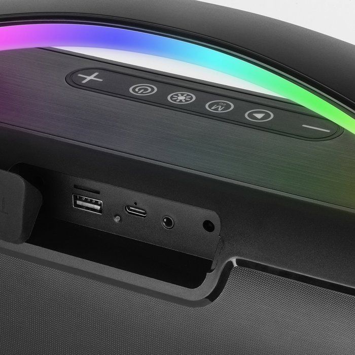 Enceinte Bluetooth - Mars Gaming - MS-PULSE - 50W RMS - Ultra-Bass - Mains Libres