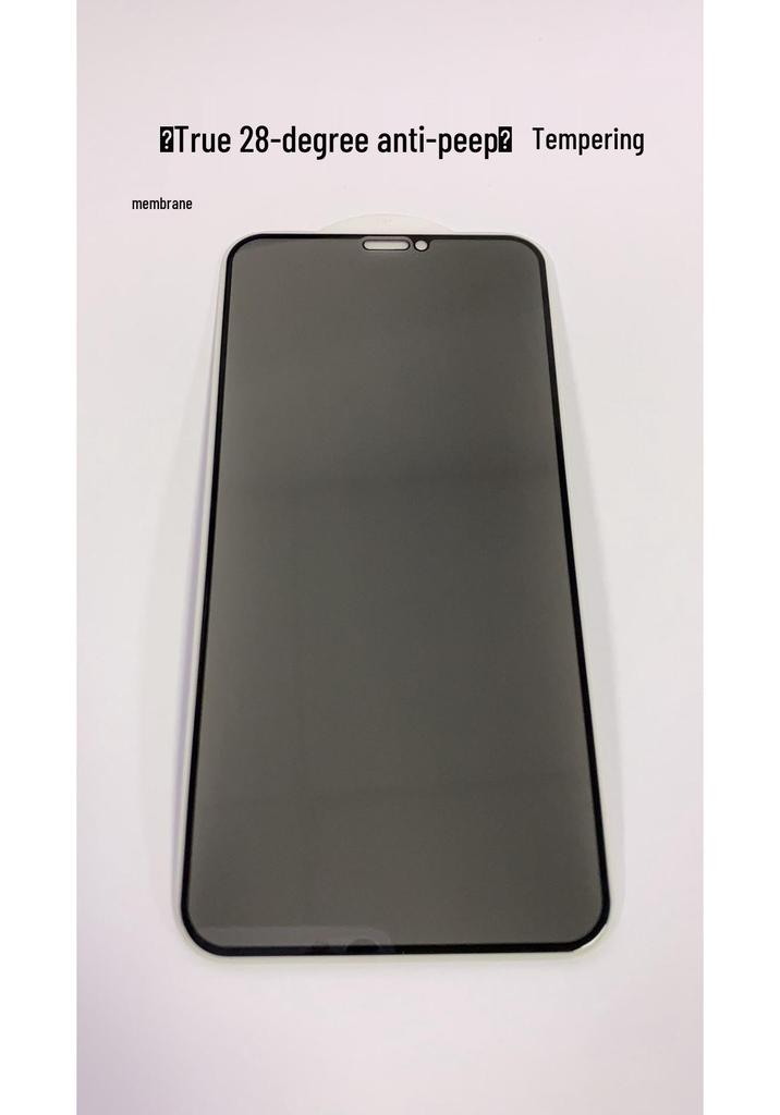 Película de Vidrio Templado Anti-Mirada para iPhone 16 Pro Max, 14, 13, 12, 17, 15