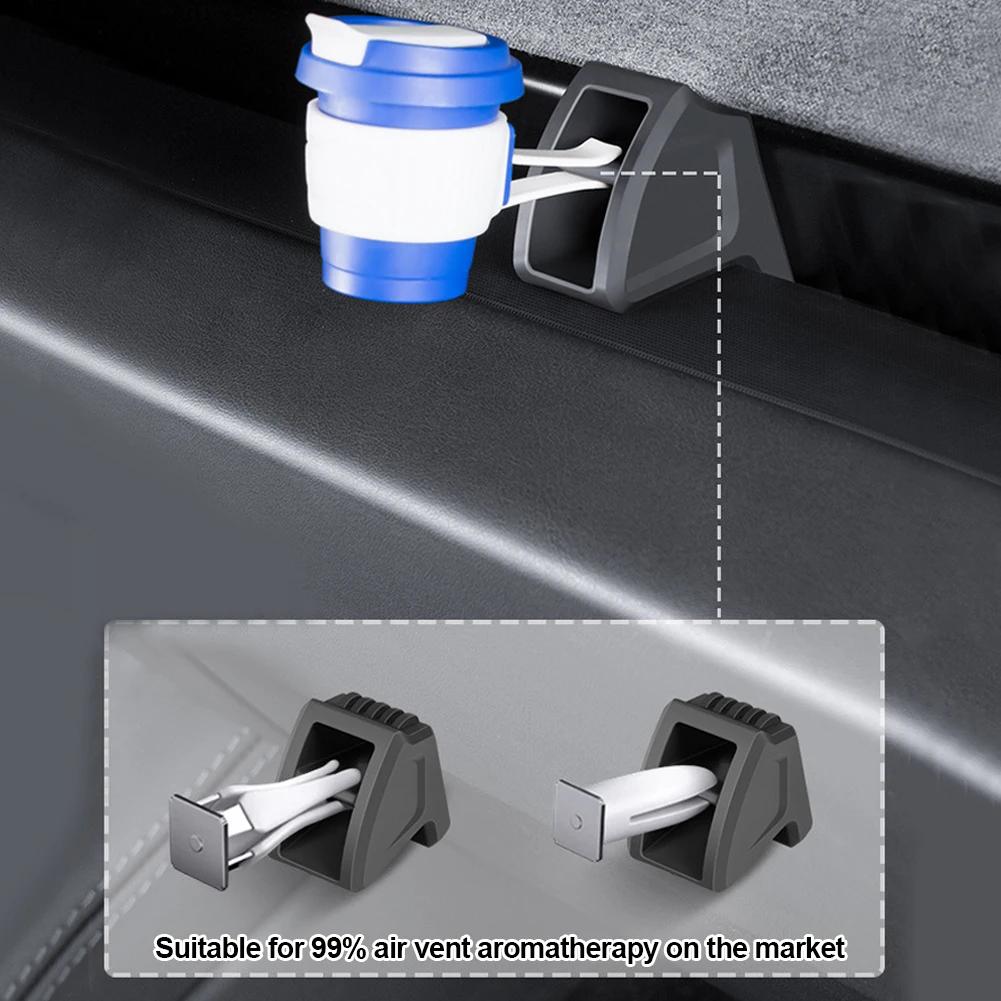 Für Tesla MODEL 3 Highland Y Launch 2025 Lufterfrischer-Adapter Luftauslass Aromatherapie-Clip Silikon Auto Lüftungsdüsen Duftclip