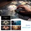 Tappetino Mouse per Tastiera Gamer Hot Game Clair Obscur Expedition 33 30*80/30*60cm Tappetino Mouse per Gamer Grande Tappetino per Scrivania PC Accessori Gaming