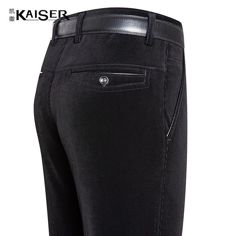 KAISER Men s Corduroy Business Casual Trousers 35