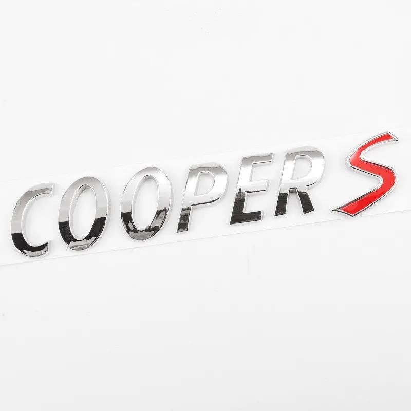 3D Metal ALL4 Car Rear Trunk Emblem Door Fender Badge For MINI Cooper JCW R60 R61 F54 F60 S D SD Countryman Paceman Stickers