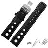 Cinturino in Vera Pelle da 20mm per Orologio Tissot Serie Sports Racing PRS516 T91 1853 da Uomo con Chiusura a Farfalla Cinturino Morbido in Pelle di Mucca