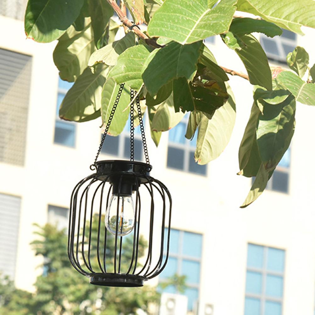 2Pcs Solar Rustic Pumpkin Light IP65 Waterproof Vintage Decorative Light 800mAh LED Pendant Lantern Tree Garden Patio Decoration