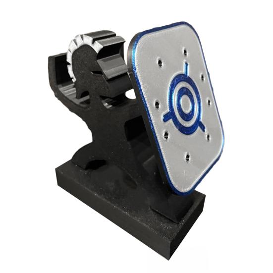 Спартанский Стенд для Дартса 9 Полностью Собранный Стальной Держатель для Дротиков с Мягким Наконечником Прочный Компактный Настольный Органайзер для Дартса Стеллаж для Хранения чёрный