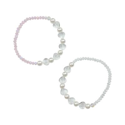 L’OMBRILLANT Heart Pearl Bracelet (2COL)