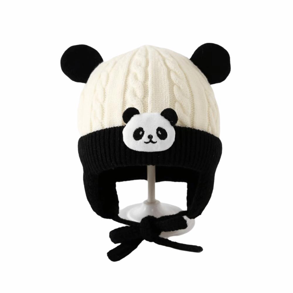 Breathable Toddler's Plush Knitted Hat 6-36 Months Kids Ear Protection Hat  Winter Season