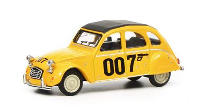 Schuco Citroen 2CV 007 Amarelo 452016600