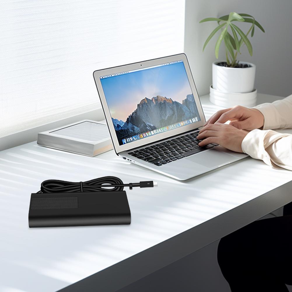 130W USB-C Type C Laptop Adapter 20V 6.5A AC Laptop Adapter for Dell XPS 15 9500 9510 9520 for Dell Precision 5550 5750 3560