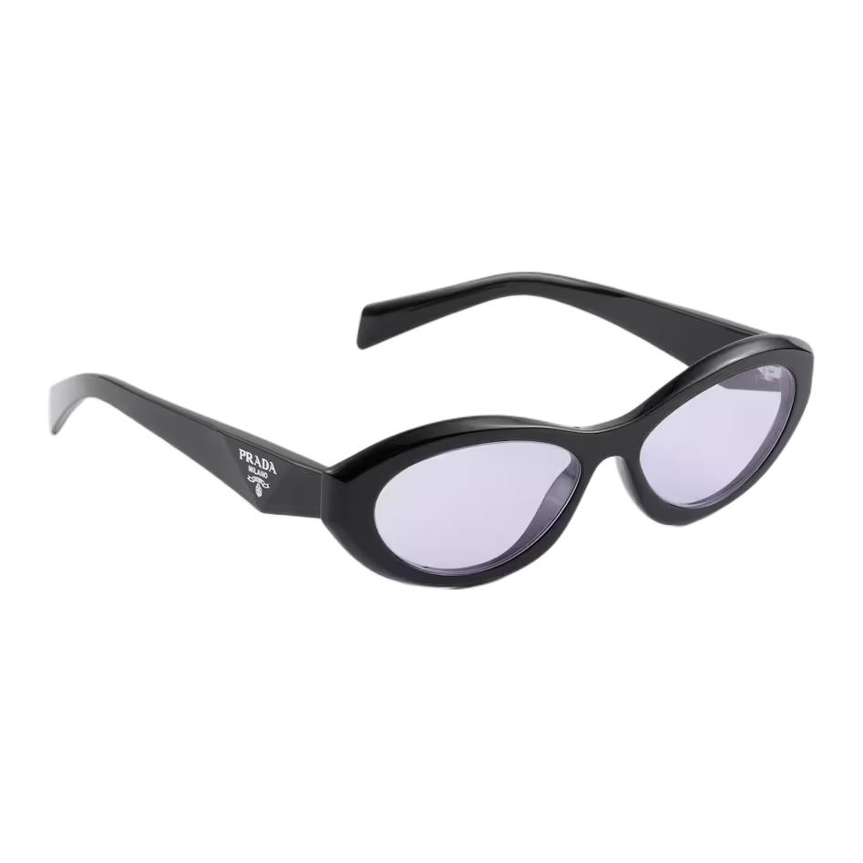 Prada Symbole Cat Eye Sunglasses Women Sunglasses Black SPR26Z_E16K_FE40J_C_A056