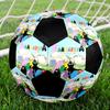 Pallone da Calcio Misura 5 Tema Barbapapa, Adatto sia per Partite Indoor che Outdoor, un Regalo Adatto a Tutti.