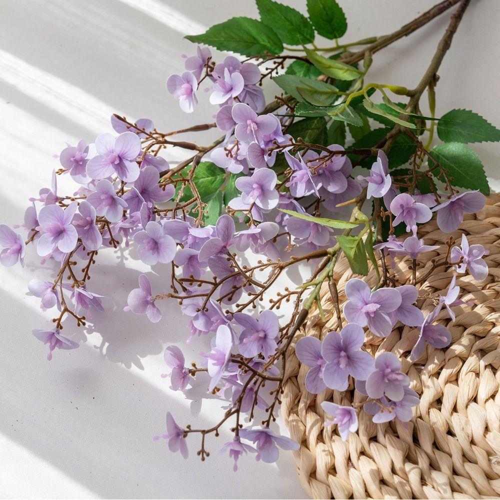 Small Branch Artificial Flower Branch Floral Arrangement Supplies  Home Decor