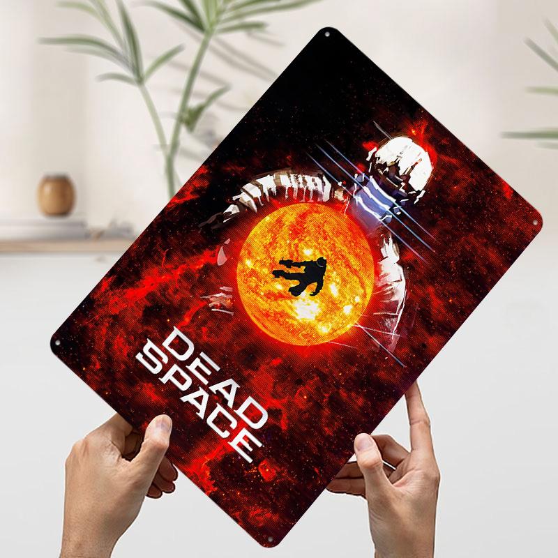 

Dead Space Tin Plaque Poster Customized Wall Art Retro Vintage Metal Signs for Man Cave Apartment Decoration Room Office Decor 7.9x11.8In(20x30cm)