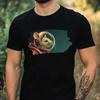 T-Shirt Herren Maus als Astronaut Motiv Baumwolle Größe XS bis 5XL