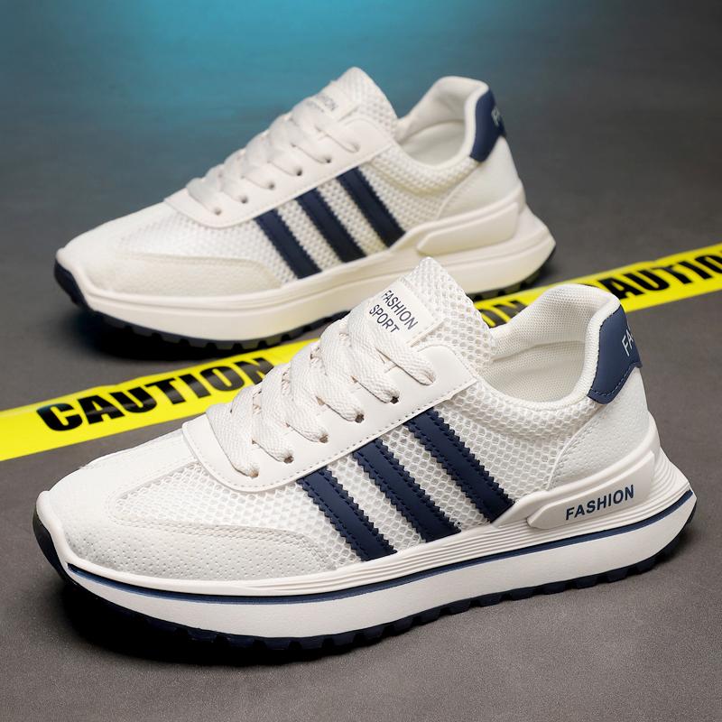 Stretchable Running Shoes for Men Casual Sports Sneakers - Wide Toe Jogging Trainers Free Shipping